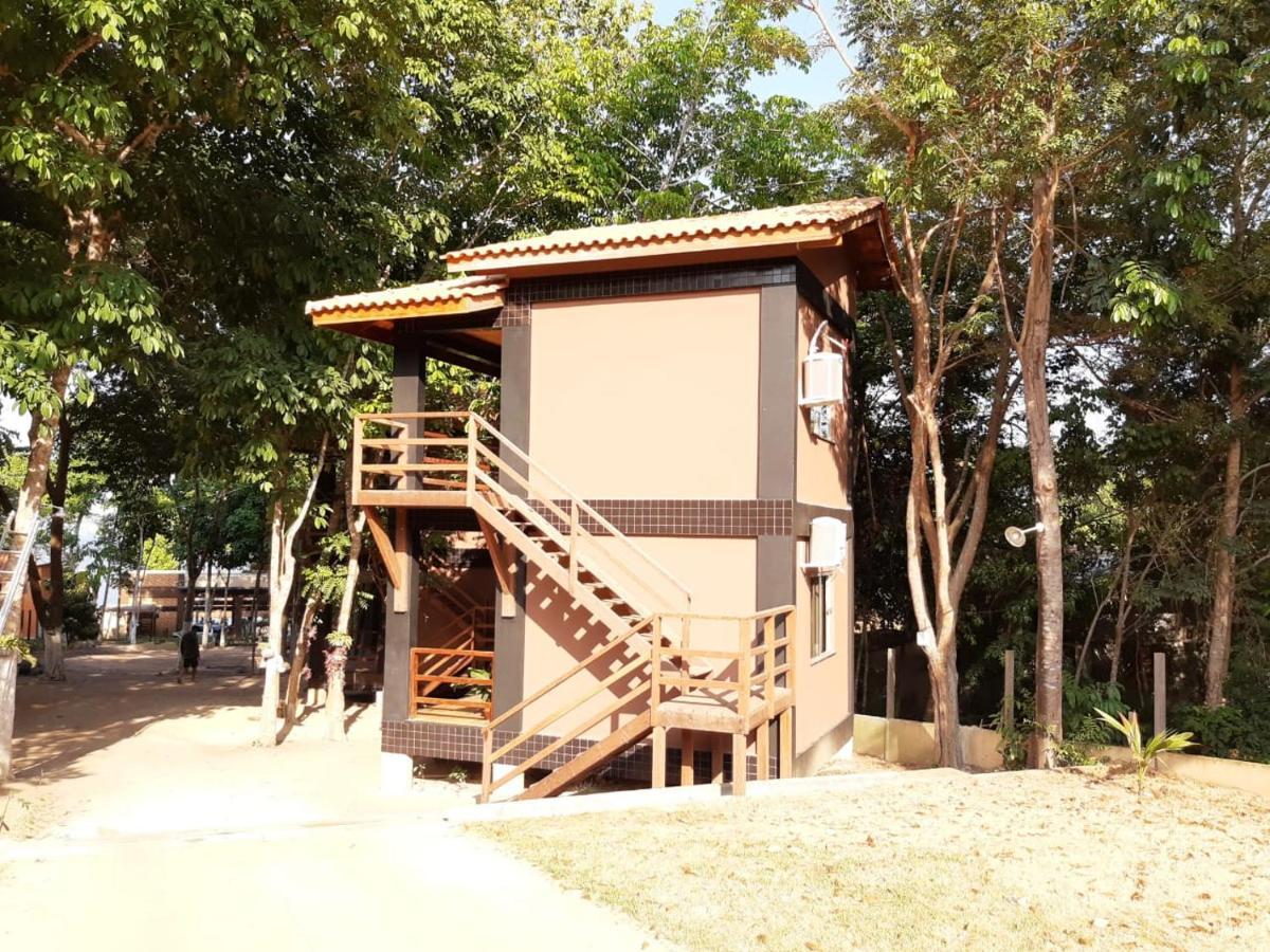 Chales Casa De Vidro 알테르 두 차오 외부 사진