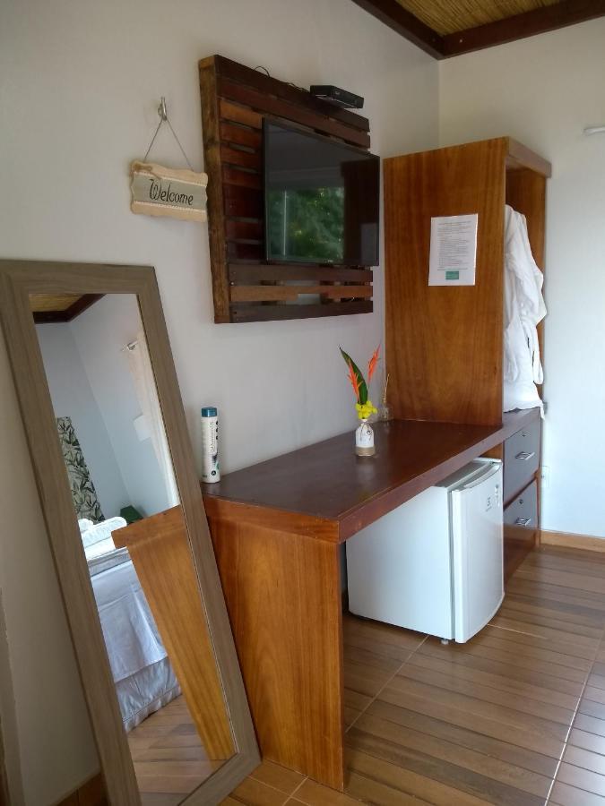 Chales Casa De Vidro 알테르 두 차오 외부 사진