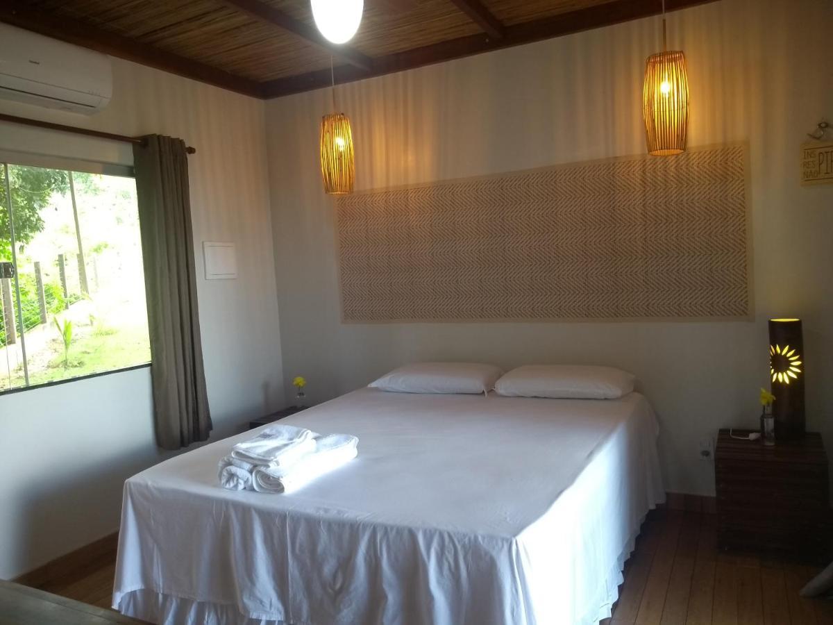 Chales Casa De Vidro 알테르 두 차오 외부 사진