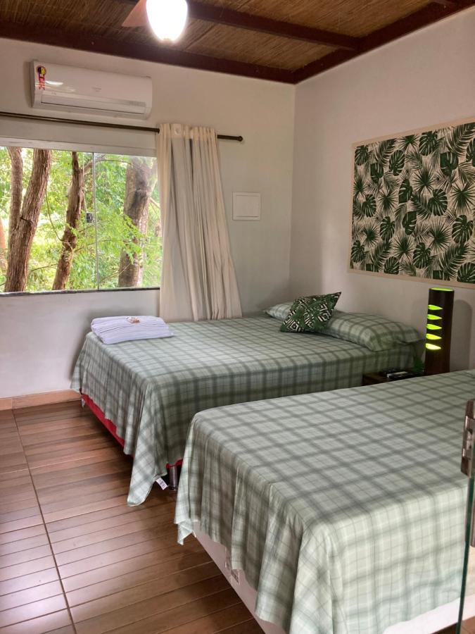 Chales Casa De Vidro 알테르 두 차오 외부 사진